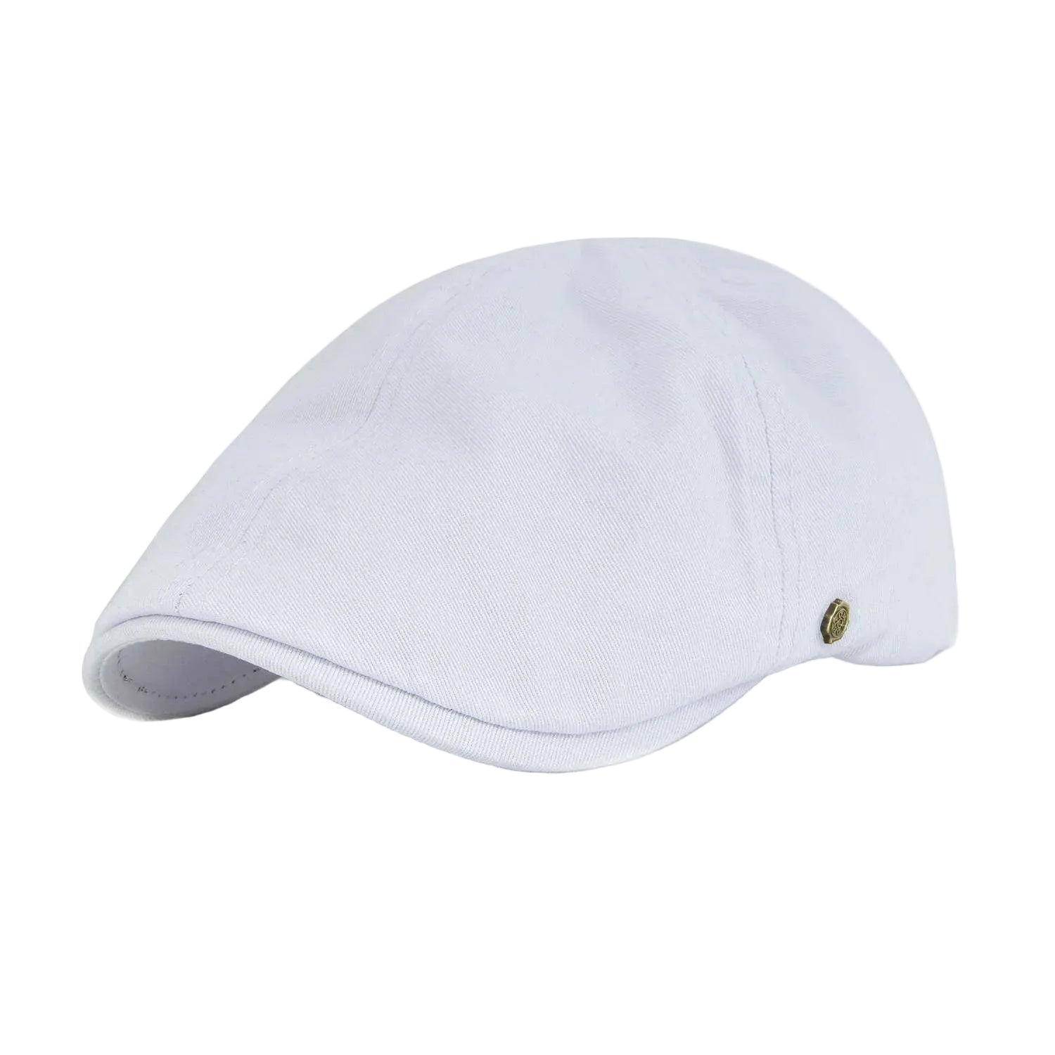 Men’s Solid Tone Flat Cap