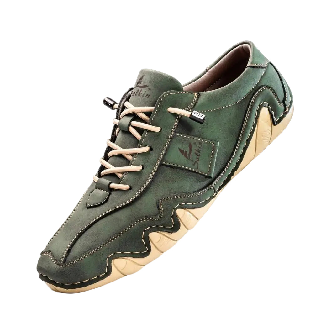 Men’s Stitched Border Casual Shoes