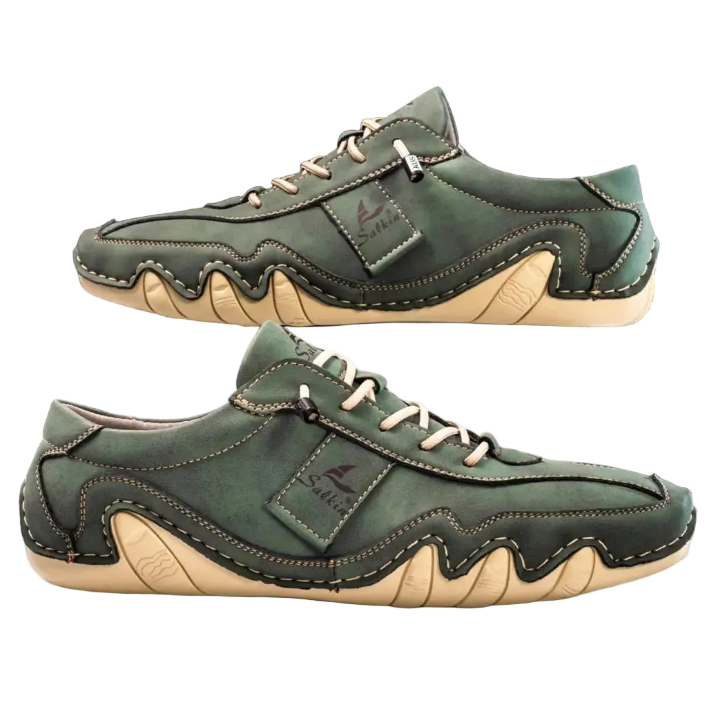 Men’s Stitched Border Casual Shoes