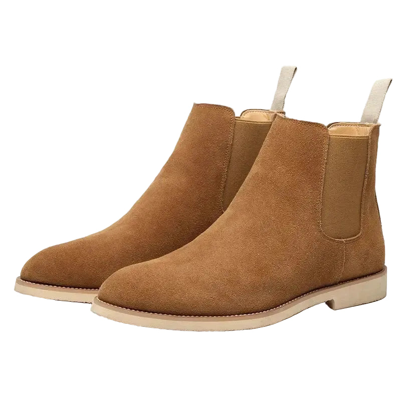 Men’s Stitched Edge Ankle Boots