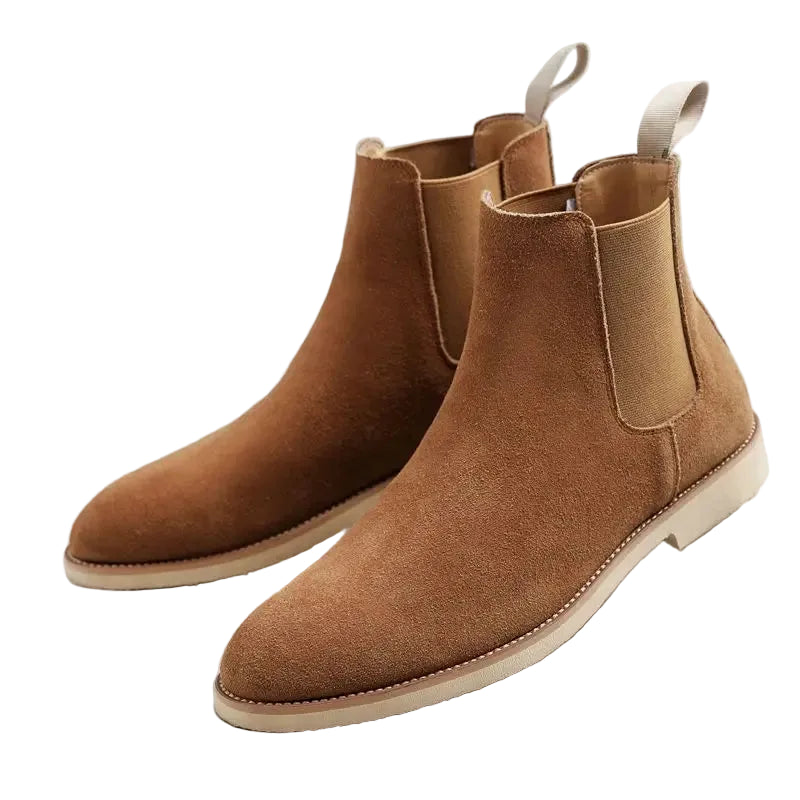 Men’s Stitched Edge Ankle Boots