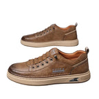 Men’s Stitched Moc Toe Sneakers