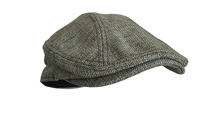Men’s Tapered Crown Flat Cap