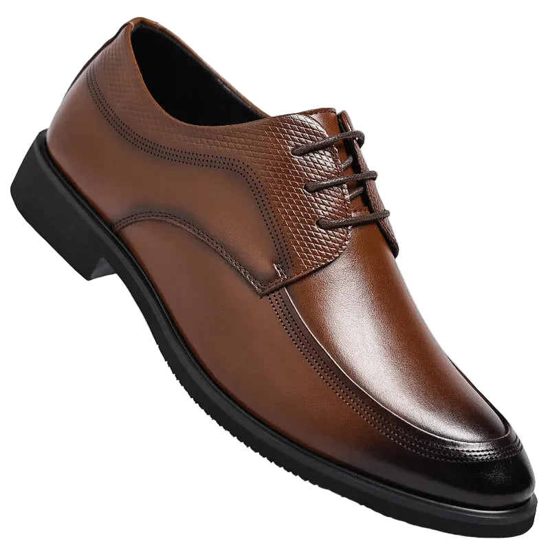 Men’s Textured Eyestay Dress Shoes