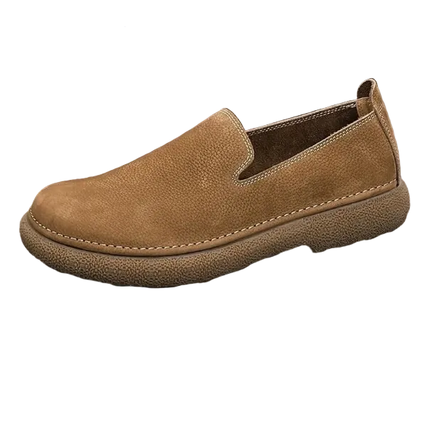 Men’s Textured Slip-On Loafers