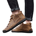 Men’s Tire Tread Sole Boots
