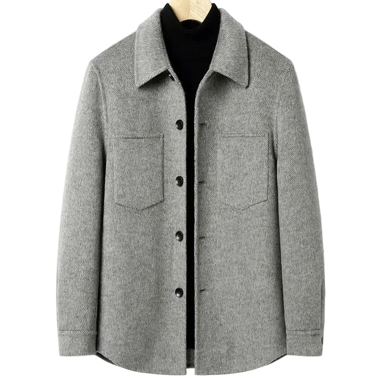Men’s Twin Patch Pockets Coat