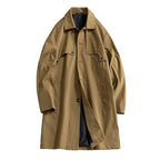 Men’s Upper Front Flap Panels Coat