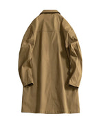 Men’s Upper Front Flap Panels Coat