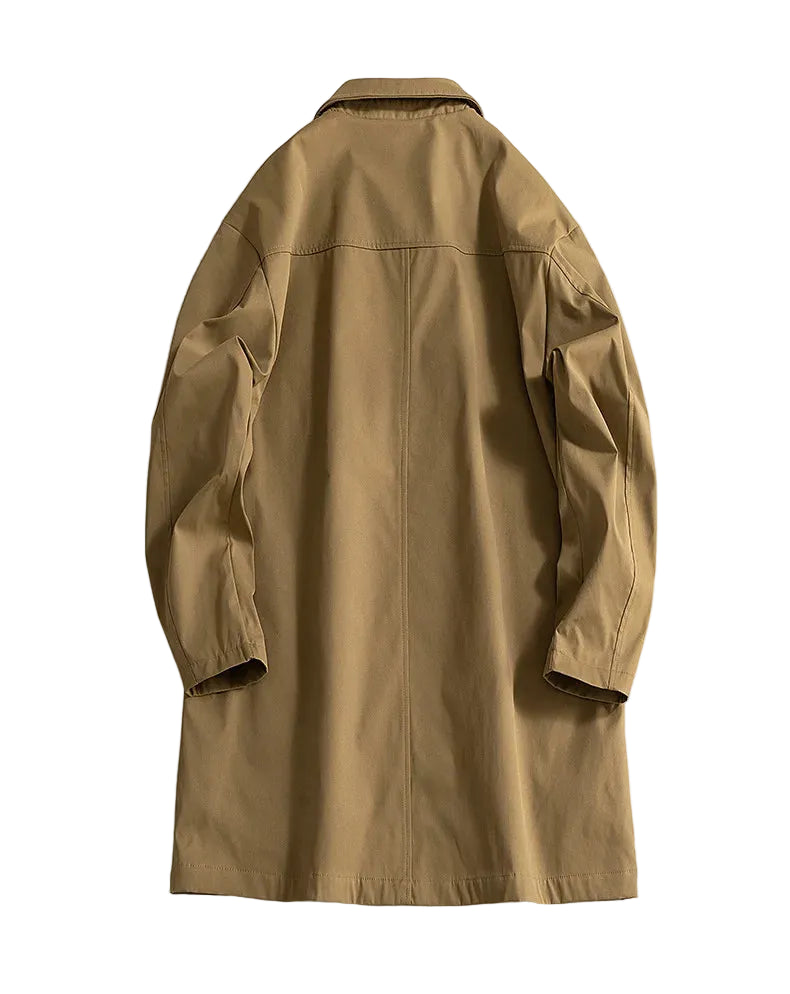 Men’s Upper Front Flap Panels Coat