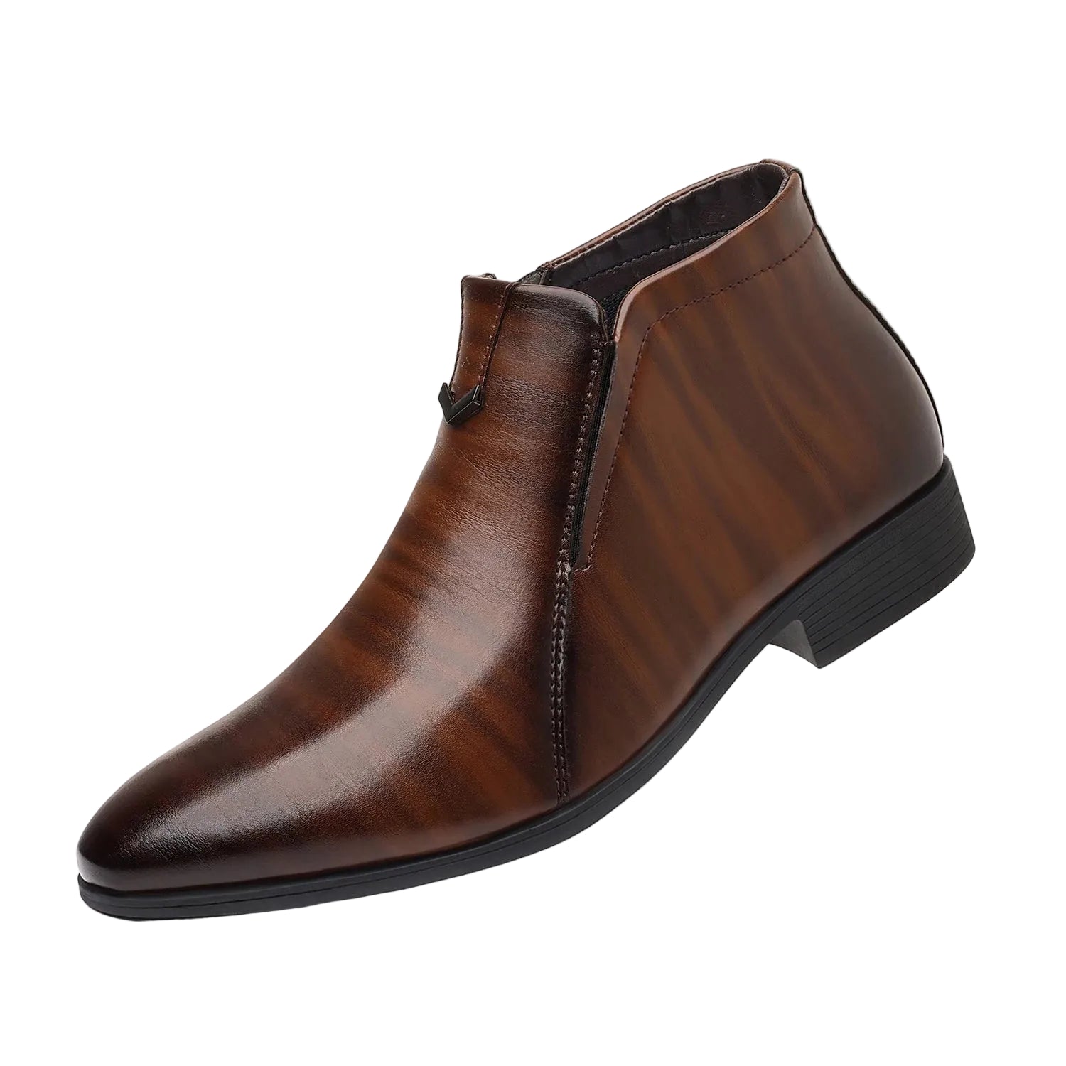 Men’s V Accent Ankle Boots
