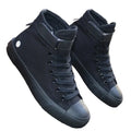 Men’s Zip Collar High-Top Sneakers