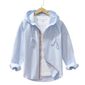 Men's Zip-Up Hooded Shirt