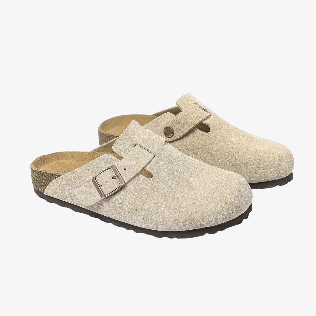 Men's Adjustable Buckle Strap Clogs