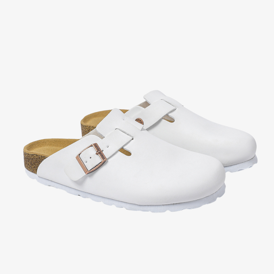 Men's Adjustable Buckle Strap Clogs
