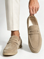 Men's Apron Toe Penny Loafers