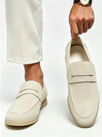 Men's Apron Toe Penny Loafers