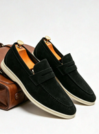 Men's Apron Toe Penny Loafers
