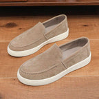 Men's Apron Toe Slip-On Loafers