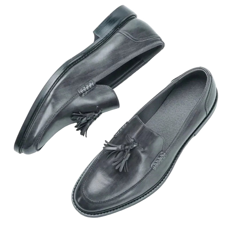 Men's Apron Toe Tassel Loafers