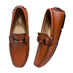 Men's Bar Detail Slip-On Loafers