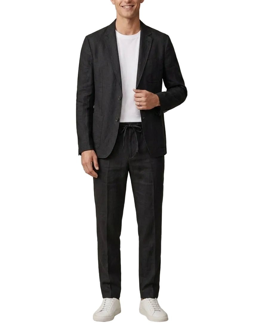 Men's Blazer and Drawstring Trouser Set