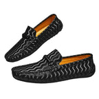 Men's Bow Detail Slip-On Loafers