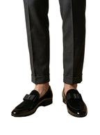 Men's Bow Detail Slip-On Shoes