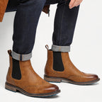 Men's Brogue Chelsea Boots