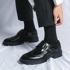 Men's Brogue Monk Strap Shoes
