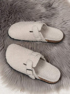Men's Buckle Clog Sandals