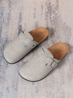 Men's Buckle Clog Sandals