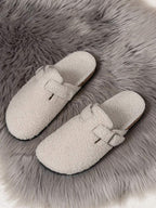Men's Buckle Clog Sandals