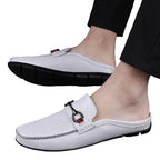 Men's Buckle Detail Slip-On Loafers