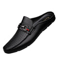 Men's Buckle Detail Slip-On Loafers