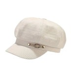 Men's Buckle Newsboy Cap
