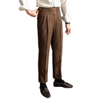 Men's Buckle Pleat Trouser