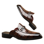 Men's Buckle Slip-On Loafers