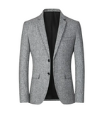 Men's Button Detail Blazer