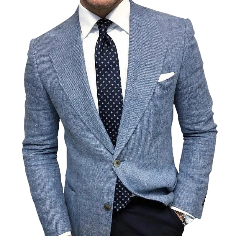 Men's Button Front Blazer