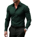 Men's Button Front Long Sleeve Shirt