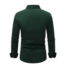 Men's Button Front Long Sleeve Shirt