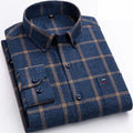 Men's Button-Up Checked Shirt