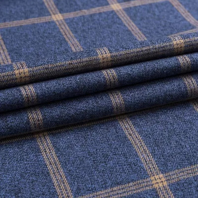 Men's Button-Up Checked Shirt