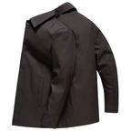 Men's Button-Up Collared Coat