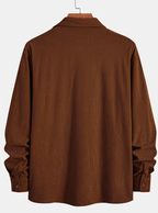 Men's Button-Up Overshirt
