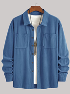 Men's Button-Up Overshirt