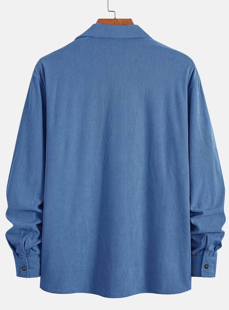 Men's Button-Up Overshirt