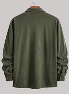 Men's Button-Up Overshirt