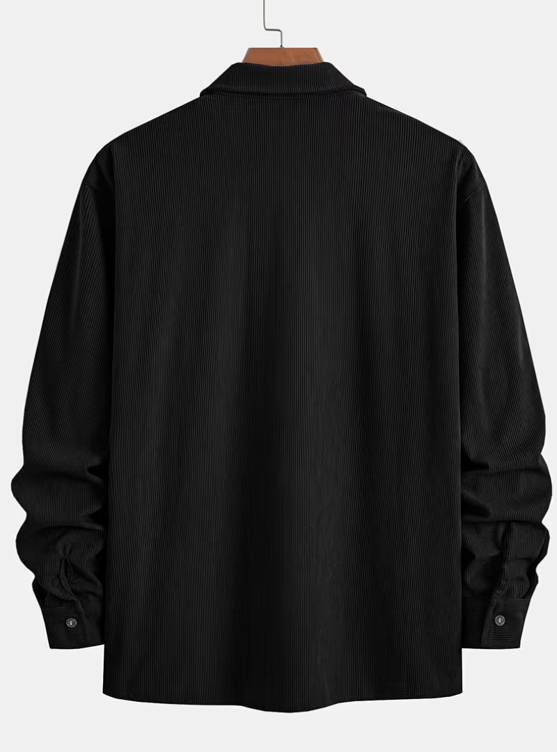 Men's Button-Up Overshirt